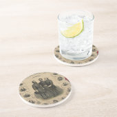 Dessous De Verre En Grès Héros de la guerre civile (Côté)