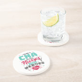 Dessous De Verre En Grès Héros de l'adjoint aux soins infirmiers certifié d (Côté)