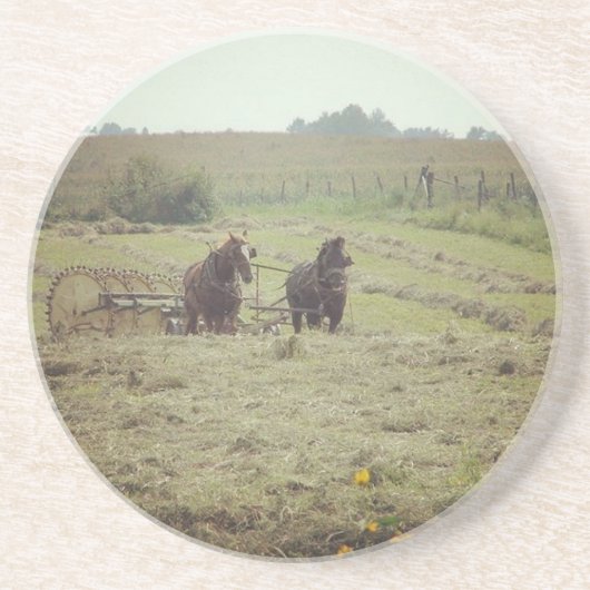 Dessous De Verre En Grès Heure de péage (Devant)