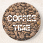 Dessous De Verre En Grès Heure du café (Devant)