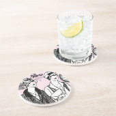 Dessous De Verre En Grès Heure pour Paris (Côté)