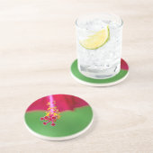 Dessous De Verre En Grès hibiscus (Côté)