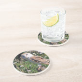 Dessous De Verre En Grès Hibou chic chic de destin de mod (Côté)