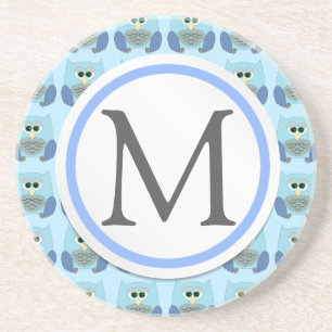 Dessous De Verre En Grès Hiboux