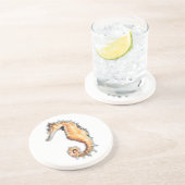 Dessous De Verre En Grès Hippocampe (Côté)