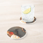Dessous De Verre En Grès Hippocampe (Côté)