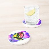 Dessous De Verre En Grès Hippocampe  joie  (Côté)