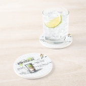 Dessous De Verre En Grès Hiroshima (Côté)