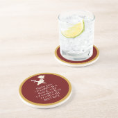 Dessous De Verre En Grès Histoire tragique (Côté)