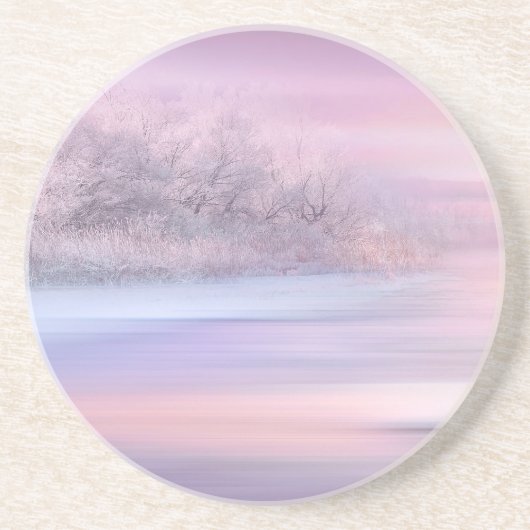 Dessous De Verre En Grès Hiver 06 (Devant)