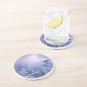Dessous De Verre En Grès Hiver 10 (Côté)
