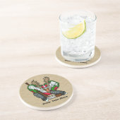 Dessous De Verre En Grès Hockey sur orose (Côté)