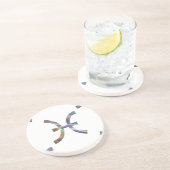 Dessous De Verre En Grès hologramme (Côté)