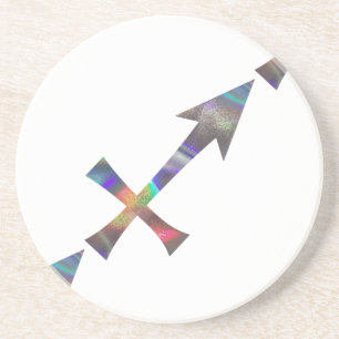 Dessous De Verre En Grès hologramme Sagittarius