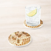 DESSOUS DE VERRE EN GRÈS HONEY BEES (Côté)