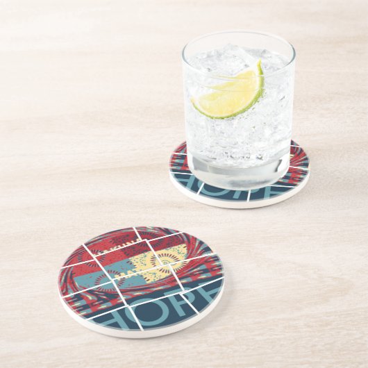 Dessous De Verre En Grès Hope Hakuna Matata (Côté)