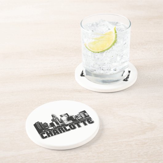 Dessous De Verre En Grès Horizon de Charlotte (Côté)