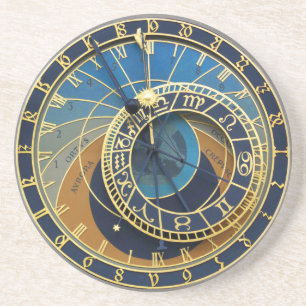 Dessous De Verre En Grès Horloge astronomique - Prague Orloj