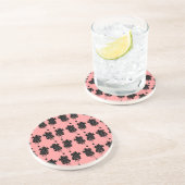 Dessous De Verre En Grès Horloges Cukoo (Côté)