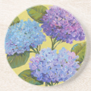 Dessous De Verre En Grès Hortensias de ressort I
