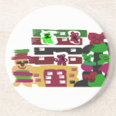 Dessous De Verre En Grès Hôtel Ginger (Devant)