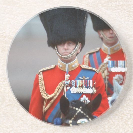 Dessous De Verre En Grès HRH Duke d'Édimbourg (Devant)