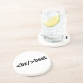 Dessous De Verre En Grès HTML cassant (Côté)
