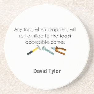 Dessous De Verre En Grès Humour d'ingénierie