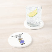 Dessous De Verre En Grès Humour enrichi par chocolat (Côté)