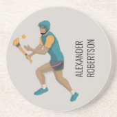 Dessous De Verre En Grès Hurler (Devant)