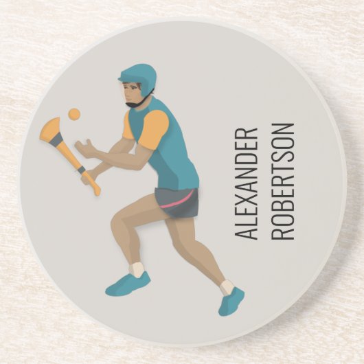 Dessous De Verre En Grès Hurler (Devant)