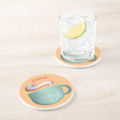 Dessous De Verre En Grès Hygge Drink Self-Care Thunder_Cove (Côté)
