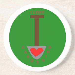 Dessous De Verre En Grès I Love Gardening Coasters