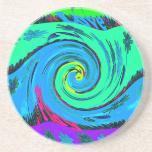 Dessous De Verre En Grès I Love Hawai.png