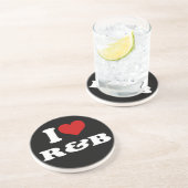 Dessous De Verre En Grès I Love R&B (Côté)