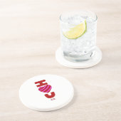 Dessous De Verre En Grès I Love You Sandstone Coaster (Côté)