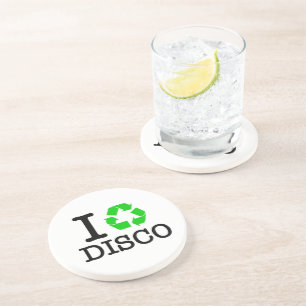 Dessous De Verre En Grès I Recycle Disco