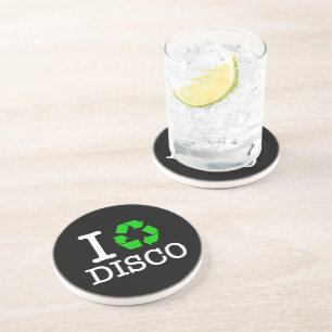 Dessous De Verre En Grès I Recycle Disco