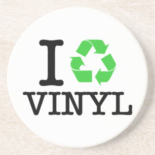 Dessous De Verre En Grès I Recycle Vinyl