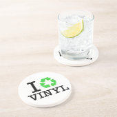 Dessous De Verre En Grès I Recycle Vinyl (Côté)