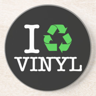 Dessous De Verre En Grès I Recycle Vinyl