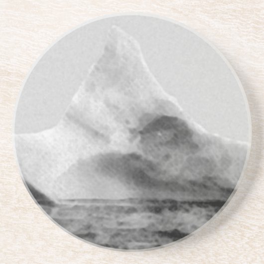 Dessous De Verre En Grès Iceberg qui sank le Titanic (Devant)