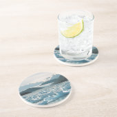 Dessous De Verre En Grès Icebergs glaciaires (Côté)