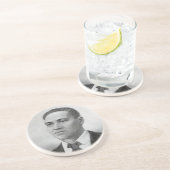 Dessous De Verre En Grès Icônes de l'histoire noire : Crispus Attucks, Mart (Côté)