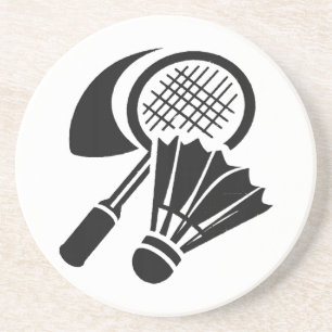 Dessous De Verre En Grès Idées de cadeaux de badminton