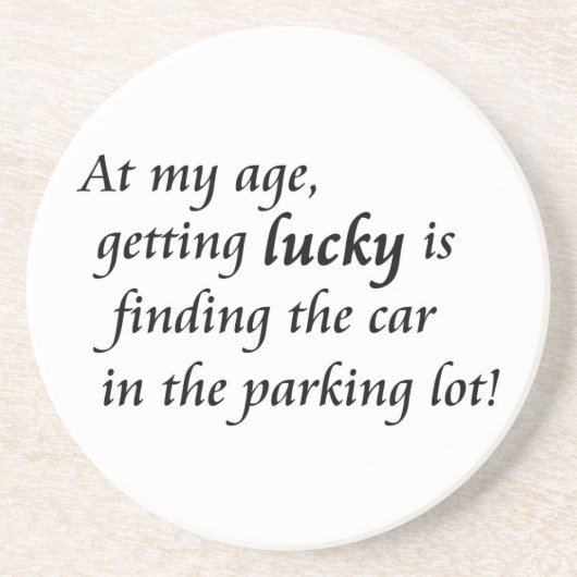 Dessous De Verre En Grès Idées uniques de cadeau de plaisanterie de dessous (Devant)