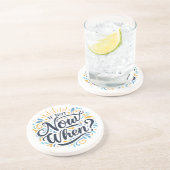 Dessous De Verre En Grès If Not Now When? (Côté)