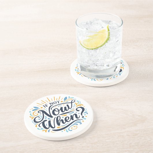 Dessous De Verre En Grès If Not Now When? (Côté)