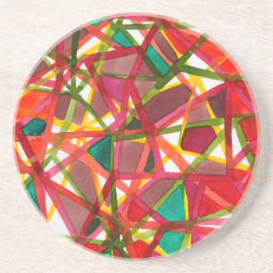 Dessous De Verre En Grès II prismatique
