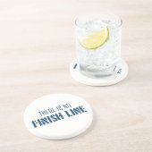 Dessous De Verre En Grès Il N'Y A Pas De Ligne De Fin (Côté)